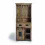 Sideboards - Bottle holder in mango wood and metal - GINER Y COLOMER