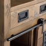 Sideboards - Mango wood and metal sideboard - GINER Y COLOMER