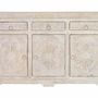 Sideboards - Sideboard in aged white mango wood - GINER Y COLOMER