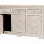 Sideboards - Sideboard in aged white mango wood - GINER Y COLOMER
