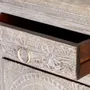 Sideboards - Sideboard in aged white mango wood - GINER Y COLOMER