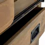 Wardrobe - Mango wood and metal wardrobe - GINER Y COLOMER