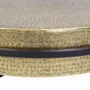 Coffee tables - Coffee table with bronze top and black metal legs - GINER Y COLOMER