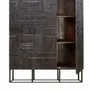 Sideboards - Showcase in mango wood and dark walnut metal - GINER Y COLOMER