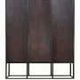 Sideboards - Showcase in mango wood and dark walnut metal - GINER Y COLOMER