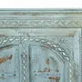 Wardrobe - Teal mango wood cabinet - GINER Y COLOMER