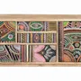 Chests of drawers - Chest of drawers in natural and multi-colored mango wood - GINER Y COLOMER