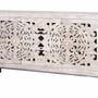 Buffets - Buffet en manguier et métal blanc vieilli - GINER Y COLOMER