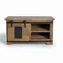 TV stands - Mango wood and metal TV cabinet - GINER Y COLOMER