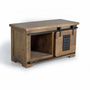 TV stands - Mango wood and metal TV cabinet - GINER Y COLOMER