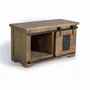 TV stands - Mango wood and metal TV cabinet - GINER Y COLOMER