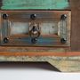 Sideboards - Sideboard in recycled wood and multicolored metal details - GINER Y COLOMER