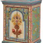 Night tables - Multicolored mango wood bedside table - GINER Y COLOMER