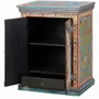 Night tables - Multicolored mango wood bedside table - GINER Y COLOMER