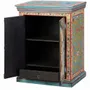 Night tables - Multicolored mango wood bedside table - GINER Y COLOMER