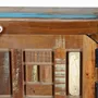 Meubles TV - Meuble TV exclusif en bois recyclé multicolore - GINER Y COLOMER