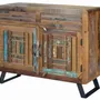 Chests of drawers - Exclusive chest of drawers in multicolored recycled wood - GINER Y COLOMER
