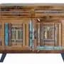 Chests of drawers - Exclusive chest of drawers in multicolored recycled wood - GINER Y COLOMER