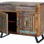 Chests of drawers - Exclusive chest of drawers in multicolored recycled wood - GINER Y COLOMER