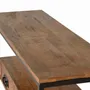 Console table - Mango wood and metal console - GINER Y COLOMER