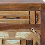 Night tables - Bedside table in aged walnut and gray mango wood - GINER Y COLOMER