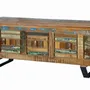Boîtes de rangement - Malle exclusive en bois recyclé multicolore - GINER Y COLOMER