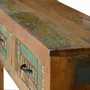 Console table - Exclusive console in multicolored recycled wood - GINER Y COLOMER
