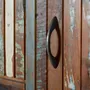 Sideboards - Mango wood display case and multicolored metal legs - GINER Y COLOMER