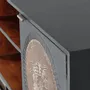 Meubles TV - Meuble TV en manguier et pieds en métal gris et marron - GINER Y COLOMER