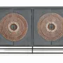 Sideboards - Sideboard in mango wood and metal legs - GINER Y COLOMER