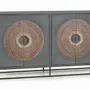 Sideboards - Sideboard in mango wood and metal legs - GINER Y COLOMER