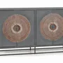 Sideboards - Sideboard in mango wood and metal legs - GINER Y COLOMER
