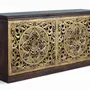 Sideboards - Sideboard in carved mango wood and gold leaf - GINER Y COLOMER