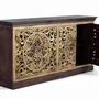 Sideboards - Sideboard in carved mango wood and gold leaf - GINER Y COLOMER