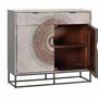 Chests of drawers - Mango wood chest of drawers and gray and brown metal legs - GINER Y COLOMER