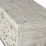 Boîtes de rangement - Coffre en manguier et pieds en métal blanc vieilli - GINER Y COLOMER