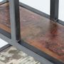 Shelves - Hanging shelf in natural mango wood - GINER Y COLOMER