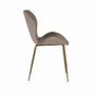 Chairs - Set of 4 chairs covered in velvet and steel structure - GINER Y COLOMER