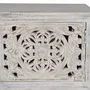 TV stands - TV cabinet in carved mango wood and metal - GINER Y COLOMER