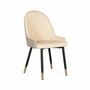 Chairs - Set of 4 covered chairs and steel legs - GINER Y COLOMER