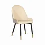 Chaises - Ensemble de 4 chaises recouvertes et pieds en acier - GINER Y COLOMER