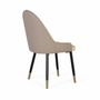 Chairs - Set of 4 covered chairs and steel legs - GINER Y COLOMER