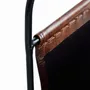 Caskets and boxes - Leather and metal magazine rack - GINER Y COLOMER