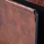 Caskets and boxes - Leather and metal magazine rack - GINER Y COLOMER