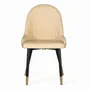 Chaises - Ensemble de 4 chaises recouvertes de velours et structure en acier - GINER Y COLOMER