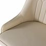 Chaises - Ensemble de 4 chaises recouvertes de velours et structure en acier - GINER Y COLOMER