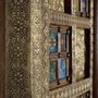 Armoires - Armoire en bois de manguier, laiton e maiolique - GINER Y COLOMER