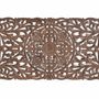 Beds - Antique Brown Hand Carved Headboard - GINER Y COLOMER