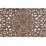 Lits - Tête de lit sculpté à la main marron antique - GINER Y COLOMER