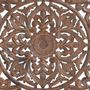Beds - Antique Brown Hand Carved Headboard - GINER Y COLOMER